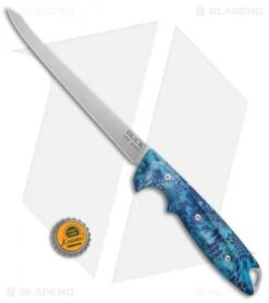 Buck Knives Buck 035 Abyss Fillet Knife Kryptek Pontus (6.5" Satin) -Buck Knives Buck 035 Abyss Fillet knife kryptek pontus satin BHQ 51747 er size