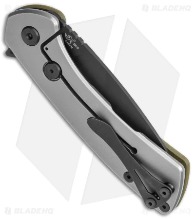 Buck Knives Buck 040 Onset Frame Lock Knife OD Green G-10 (3.4" Black S45VN) 3 Buck Knives Buck 040 Onset Frame Lock Knife OD Green G-10 (3.4" Black S45VN) - Image 3