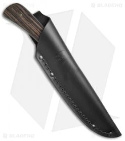 Buck Knives Buck 101 Hunter Fixed Blade Knife Macassar Ebony Dymondwood (3.625" Satin) -Buck Knives Buck 101 Hunter Macassar Ebony Dymondwood 0101BRS B BHQ 51750 jr sheath