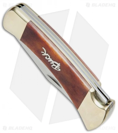 Buck Knives Buck 110/112 Combo Trapper Pocket Knife 4.75" Brown Bone 0110BNSSM1-B 2 Buck Knives Buck 110/112 Combo Trapper Pocket Knife 4.75" Brown Bone 0110BNSSM1-B - Image 2