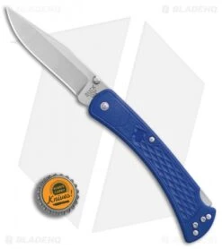 Buck Knives Buck 110 Slim Select Lockback Knife Blue GFN (3.75" Satin) -Buck Knives Buck 110 Hunter Select Blue GFN BHQ 88696 er bottlecap