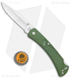 Buck Knives Buck 110 Slim Select Lockback Knife OD Green (3.625" Satin) 0110ODS2 -Buck Knives Buck 110 Slim Select LB OD Green Satin 0110ODS2 BHQ 106666 jr bottlecap