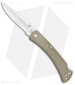 Buck Knives Buck 110 Slim Select Lockback Knife Tan (3.625" Satin) 0110BRS2-B