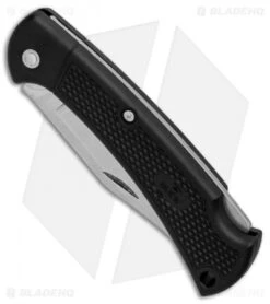 Buck Knives Buck 112 Ranger LT Lockback Folding Knife Black (3" Satin) -Buck Knives Buck 112 Ranger LT Black satin BHQ 88747 er spine