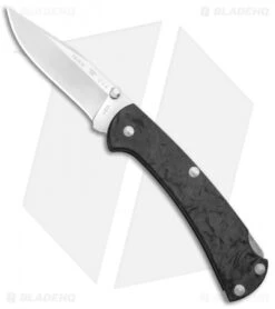 Buck Knives Buck 112 Slim Pro Lockback Knife Marble Carbon Fiber (S30V)