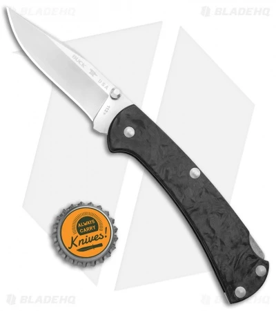 Buck Knives Buck 112 Slim Pro Lockback Knife Marble Carbon Fiber (S30V) 4 Buck Knives Buck 112 Slim Pro Lockback Knife Marble Carbon Fiber (S30V) - Image 4