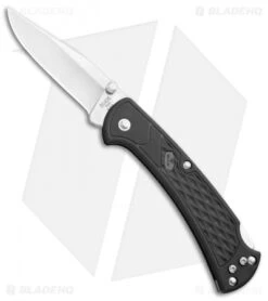Buck Knives Buck 112 Slim Select Lockback Folding Knife Black GFN (3" Satin)
