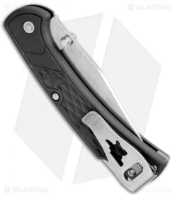 Buck Knives Buck 112 Slim Select Lockback Folding Knife Black GFN (3" Satin) -Buck Knives Buck 112 Slim Select LB Black GFN Satin BHQ 88729 jr side