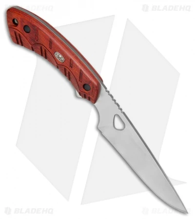 Buck Knives Buck 538 Open Season Small Game Fixed Blade Red Wood (4.25" Satin) 0538RWS 2 Buck Knives Buck 538 Open Season Small Game Fixed Blade Red Wood (4.25" Satin) 0538RWS - Image 2