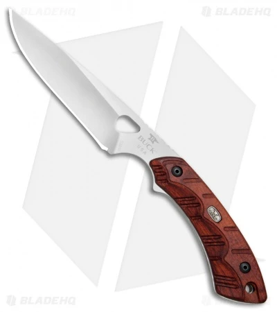 Buck Knives Buck 538 Open Season Small Game Fixed Blade Red Wood (4.25" Satin) 0538RWS 1 Buck Knives Buck 538 Open Season Small Game Fixed Blade Red Wood (4.25" Satin) 0538RWS