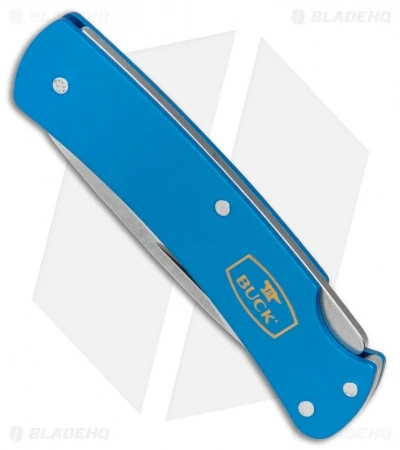 Buck Knives Buck Alumni Lockback Knife Blue Al (1.8" Stonewash) 0524BLS 2 Buck Knives Buck Alumni Lockback Knife Blue Al (1.8" Stonewash) 0524BLS - Image 2