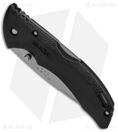 Buck Knives Buck Bantam BHW Lockback Knife Black (3.625" Satin) 0286BKS 2 Buck Knives Buck Bantam BHW Lockback Knife Black (3.625" Satin) 0286BKS - Image 2