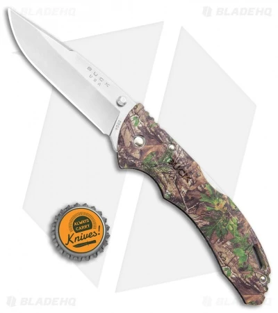 Buck Knives Buck Bantam BHW Lockback Knife Realtree Xtra Green (3.6" Satin) 0286CMS20 4 Buck Knives Buck Bantam BHW Lockback Knife Realtree Xtra Green (3.6" Satin) 0286CMS20 - Image 4