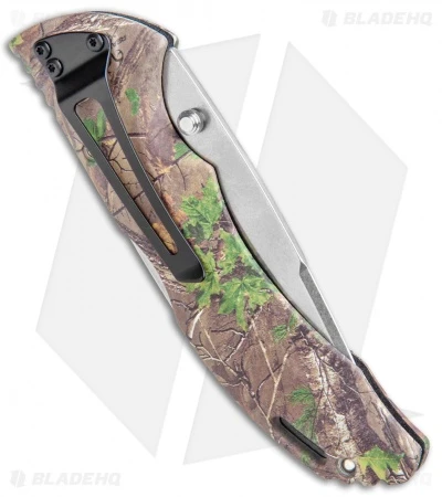Buck Knives Buck Bantam BHW Lockback Knife Realtree Xtra Green (3.6" Satin) 0286CMS20 3 Buck Knives Buck Bantam BHW Lockback Knife Realtree Xtra Green (3.6" Satin) 0286CMS20 - Image 3