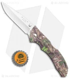 Buck Knives Buck Bantam BLW Lockback Knife Realtree Xtra Green (3.1" Satin) 0285CMS20 -Buck Knives Buck Bantam BLW LB Realtree Xtra Green Satin 0285CMS20 BHQ 106692 jr bottlecap