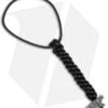 Buck Knives Buck Black 4" Lanyard W/ Mini Anvil Bead (Pewter)
