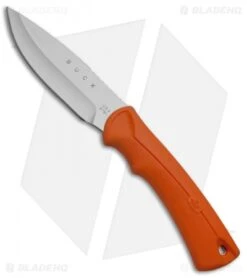 Buck Knives Buck BuckLite MAX Large Fixed Blade Knife Orange (4" Satin) 0679ORS