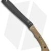 Buck Knives Buck Compadre Froe Chopper Natural Canvas Micarta (9.5" Black) 0108BRS1