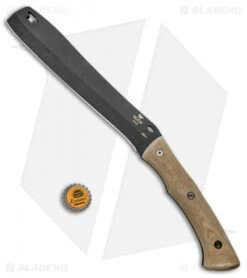 Buck Knives Buck Compadre Froe Chopper Natural Canvas Micarta (9.5" Black) 0108BRS1 -Buck Knives Buck Compadre Froe Chopper Natural Canvas Micarta Black 0108BRS1 BHQ 92985 jr bottlecap
