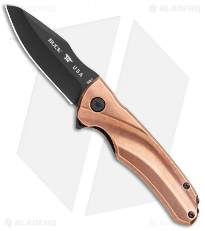 Buck Knives Buck Copper Sprint Liner Lock Flipper Knife Copper (3.1" Black S35VN) 0842CPSLE 1 Buck Knives Buck Copper Sprint Liner Lock Flipper Knife Copper (3.1" Black S35VN) 0842CPSLE