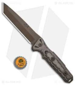 Buck Knives Buck GCK Fixed Blade Knife Tanto Tan (5.5" Tan) 0893BRS1 -Buck Knives Buck GCK Fixed Blade Knife Tant0 Tan 5in 5cm Tan BHQ 106711 td size