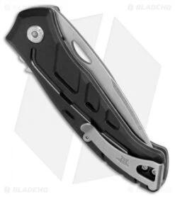 Buck Knives Buck Intertia Spring Assisted Knife Black (3.1" Satin) 0293BKS2 -Buck Knives Buck Intertia SA Black 0293BKS2 BHQ 79535 jr side