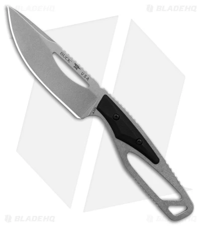 Buck Knives 631 Paklite 2.0 Hide Select Fixed Blade Knife Black (4"Stonewash) 1 Buck Knives 631 Paklite 2.0 Hide Select Fixed Blade Knife Black (4"Stonewash)