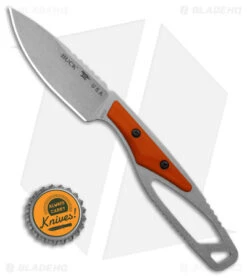 Buck Knives 635 Paklite 2.0 Cape Select Fixed Blade Knife Orange (2.87" SW) -Buck Knives Buck Knives 635 Paklite 2 Cape Select FBK Orange 2in Satin BHQ 180263 td size