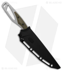 Buck Knives Paklite 2.0 Processor Pro Fixed Blade Knife OD Green (5.25" SW) -Buck Knives Buck Knives Paklite 2 Processor Pro FBK OD Green 5in SW BHQ 180265 td sheath