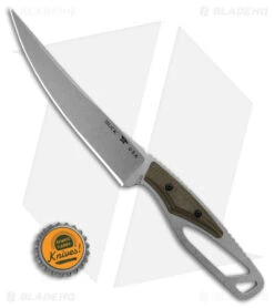 Buck Knives Paklite 2.0 Processor Pro Fixed Blade Knife OD Green (5.25" SW) -Buck Knives Buck Knives Paklite 2 Processor Pro FBK OD Green 5in SW BHQ 180265 td size