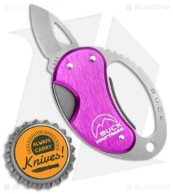 Buck Knives Buck Metro Liner Lock Knife Purple (1.125" Satin) B759-PLW-0 -Buck Knives Buck Metro LL Purple Satin B759 PLW BHQ 71301 jr bottlecap