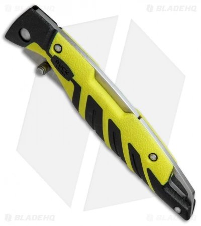 Buck Knives Buck Mr. Crappie Slab Shaver Lock Back Knife (3.875" Satin) 0231YWS-B 2 Buck Knives Buck Mr. Crappie Slab Shaver Lock Back Knife (3.875" Satin) 0231YWS-B - Image 2