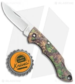 Buck Knives Buck Nano Bantam Lockback Knife Realtree Xtra Green Camo (1.8" Satin) 0283CMS20 -Buck Knives Buck Nano Bantam LB Realtree Xtra Green Camo Satin 0283CMS20 BHQ 106690 jr bottlecap