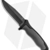Buck Knives Buck Nighthawk Small Tactical Fixed Blade Knife Dynaflex (4.875" Black) 0655GYS