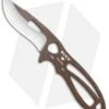 Buck Knives Buck PakLite Large Skinner Fixed Blade Knife Brown (3.5" Satin) 0141BRS