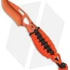 Buck Knives Buck PakLite Skinner Fixed Blade Knife Paracord Wrap (2.875" Orange) 0140ORS-PC