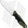 Buck Knives Buck Pursuit Large Fixed Blade Knife Green GFN (4.5" Satin) 0656GRS