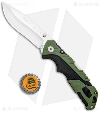 Buck Knives Buck Pursuit Large Lockback Knife Green GFN (3.625" Satin) 0659GRS 5 Buck Knives Buck Pursuit Large Lockback Knife Green GFN (3.625" Satin) 0659GRS - Image 5