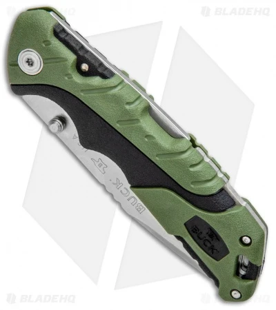 Buck Knives Buck Pursuit Large Lockback Knife Green GFN (3.625" Satin) 0659GRS 2 Buck Knives Buck Pursuit Large Lockback Knife Green GFN (3.625" Satin) 0659GRS - Image 2