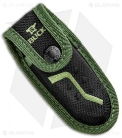 Buck Knives Buck Pursuit Small Lockback Knife Green GFN (3" Satin) 0661GRS -Buck Knives Buck Pursuit Small LB Green GFN Satin 0661GRS BHQ 92947 jr sheath