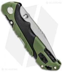Buck Knives Buck Pursuit Small Lockback Knife Green GFN (3" Satin) 0661GRS -Buck Knives Buck Pursuit Small LB Green GFN Satin 0661GRS BHQ 92947 jr side