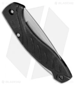 Buck Knives Buck Rival SS Lockback Knife Black (1.8" Stonewash) 0363BKS -Buck Knives Buck Rival SS LB Black SW 0363BKS BHQ 79537 jr side
