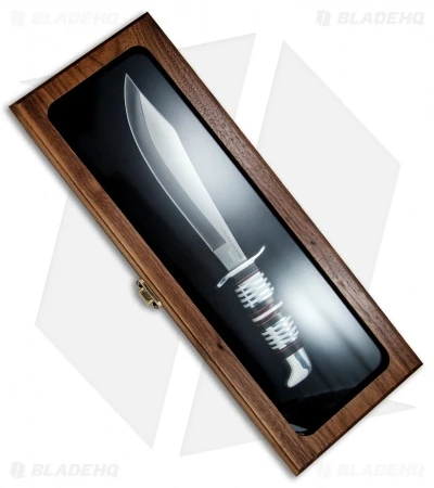 Buck Knives Buck Scarlet Scimitar L.E. Legacy Edition Fixed Blade Knife Micarta (7.8" Satin) 3 Buck Knives Buck Scarlet Scimitar L.E. Legacy Edition Fixed Blade Knife Micarta (7.8" Satin) - Image 3