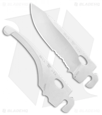 Buck Knives Buck 550 Selector 2.0 Interchangeable Blade Lockback Knife (3.7" Satin) 0550BKS1 4 Buck Knives Buck 550 Selector 2.0 Interchangeable Blade Lockback Knife (3.7" Satin) 0550BKS1 - Image 4