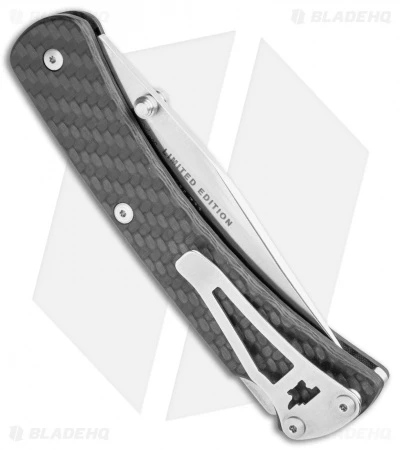 Buck Knives Buck Slim Lockback Knife Carbon Fiber (3.75" Satin) 0110CFSLE-B 3 Buck Knives Buck Slim Lockback Knife Carbon Fiber (3.75" Satin) 0110CFSLE-B - Image 3