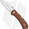 Buck Knives Buck SpitFire Lockback Knife Brown (3.25" Satin) 0722BRS