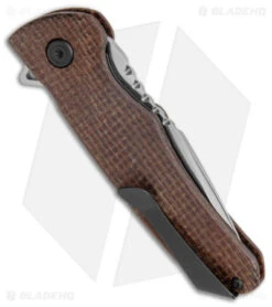 Buck Knives Buck Sprint Classic Pro Liner Lock Knife Burlap Micarta (3" Satin) 0841BRS1 6 Buck Knives Buck Sprint Classic Pro Liner Lock Knife Burlap Micarta (3" Satin) 0841BRS1 -Buck Knives Buck Sprint Classic Pro LL Burlap Micarta Satin BHQ 146023 jr side 2
