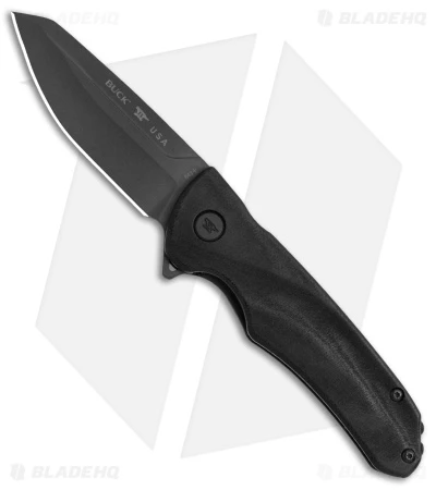 Buck Knives Buck Sprint OPS Liner Lock Knife Pro Black Canvas Micarta (3" Black) 0843BKS 1 Buck Knives Buck Sprint OPS Liner Lock Knife Pro Black Canvas Micarta (3" Black) 0843BKS