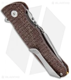 Buck Knives Buck Sprint Pro Liner Lock Knife Burlap Micarta (3" Satin) 0841BRS 6 Buck Knives Buck Sprint Pro Liner Lock Knife Burlap Micarta (3" Satin) 0841BRS -Buck Knives Buck Sprint Pro LL Burlap Micarta Satin 0841BRS BHQ 92949 jr side