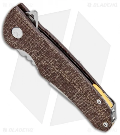 Buck Knives Buck Sprint Pro Liner Lock Knife Burlap Micarta (3" Satin) 0841BRS 2 Buck Knives Buck Sprint Pro Liner Lock Knife Burlap Micarta (3" Satin) 0841BRS - Image 2